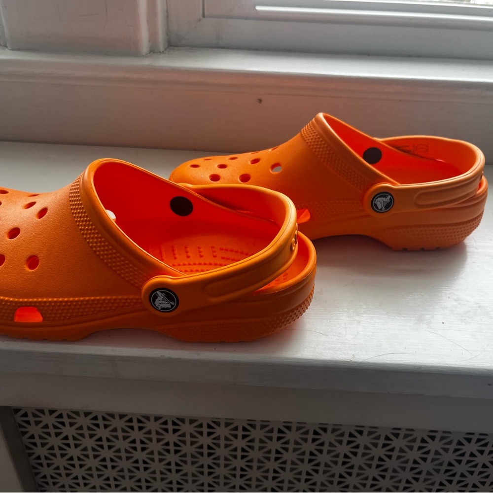 CROCS Kids Vibrant Orange Water Shoes